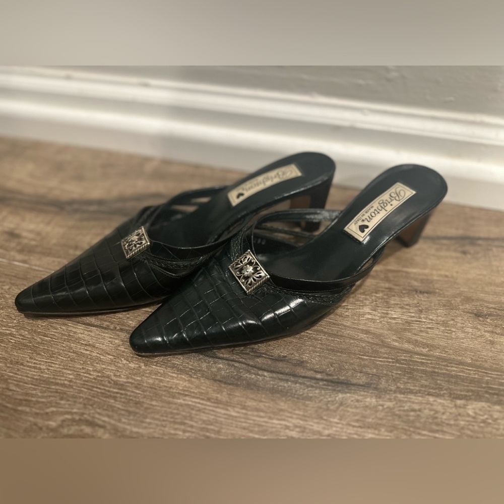 Brighton Tracy Black Mule Made in Italy